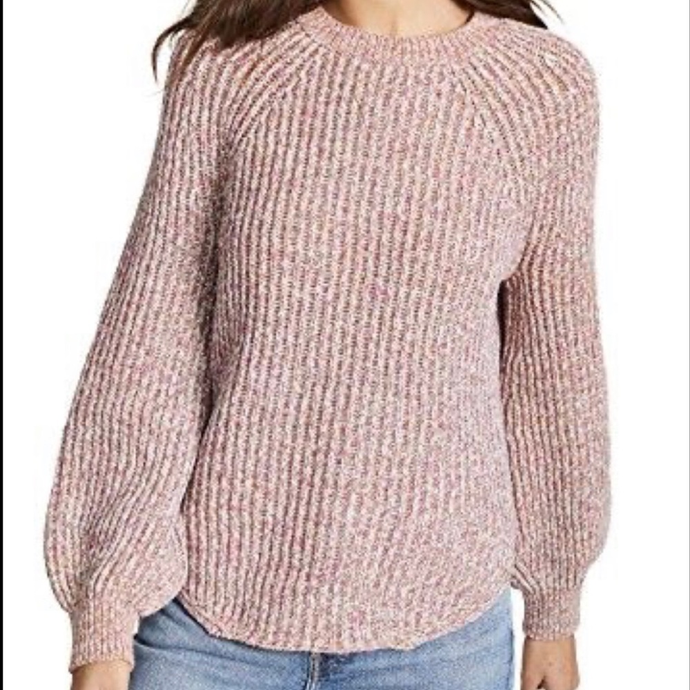 FRAME Marled Crewneck Sweater